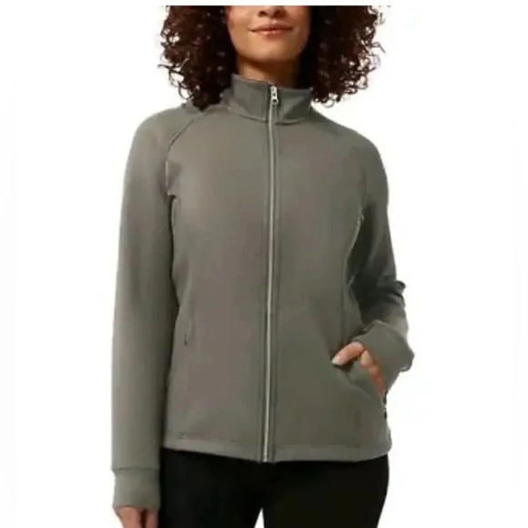 32 Degrees Heat Women's Active Full Zip Jacket Gray Size M, L, XL - Picture 2 of 9